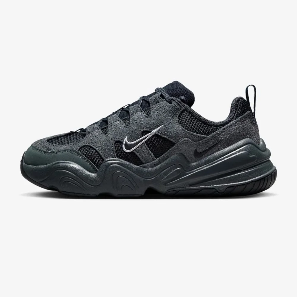 Nike Tech Hera Anthracite Suede Sneakers (DR9761-003)